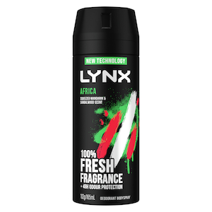 Lynx Body Spray Africa 165ml