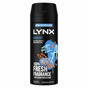 Lynx Body Spray Anarchy 165ml