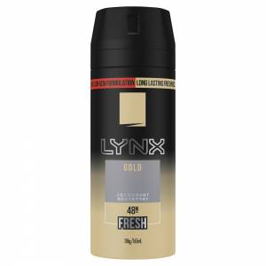 Lynx Body Spray Gold 165ml