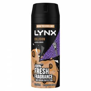 Lynx Body Spray Leather +  Cookies 165ml