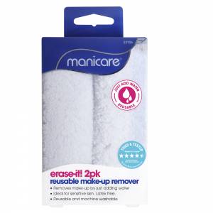 Manicare Erase-It Make-Up Remover 2pk