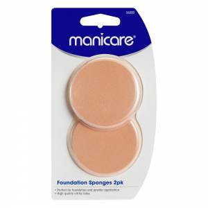 Manicare Foundation Sponge Compact Latex 2 Pack