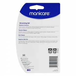 Manicare Grooming Set Manicure & Pedicure 4 Piece