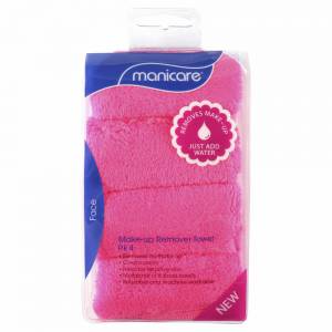 Manicare Make-Up Remover Towel Pk4