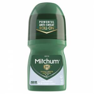 Mitchum For Men Anti-Persirant Deodorant Roll In Unscented 50ml