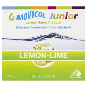 Movicol Sachets Junior Lemon-Lime 30