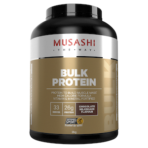 Musashi Bulk Protein Powder Chocolate Milkshake 2k...