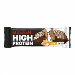 Musashi High Protein Bar Milk Peanut Butter 90g