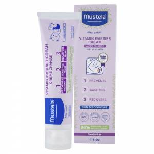 Mustela Vitamin Barrier Cream 1 2 3 110g