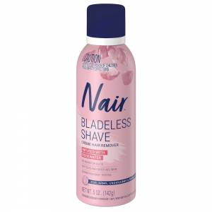 Nair Bladeless Shave Creme Hair Remover Rosewater ...