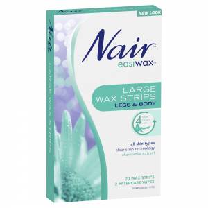 Nair Easiwax Large Wax Strips 20