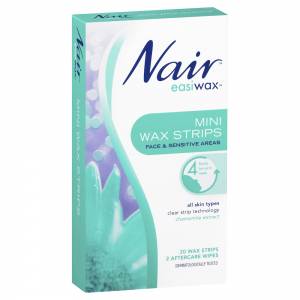 Nair Easiwax Mini  Wax Strips 20
