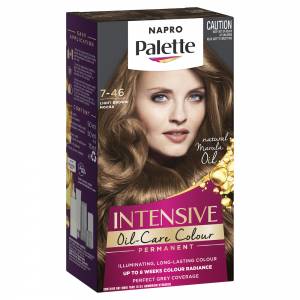 Napro Palette 7-46 Light Brown Mocha Hair Colour