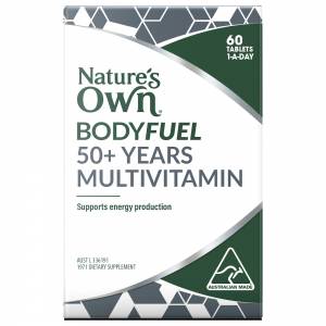 Nature's Own Body Fuel 50+ Years Multivitamin 60 T...