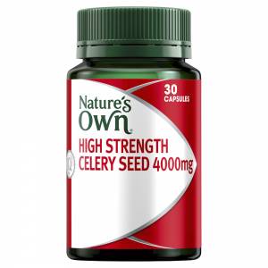 Nature's Own High Strength Celery Seed 4000mg 30 C...