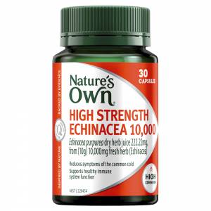 Nature's Own High Strength Echinacea 10,000mg 30 Capsules