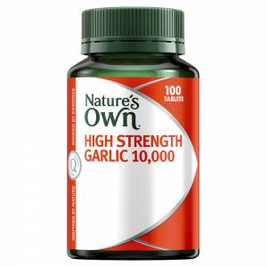 Nature's Own High Strength Garlic 1000mg 100 Table...