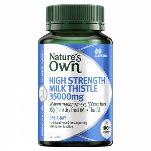 Nature's Own High Strength Milk Thistle 35,000mg 60 Capsules