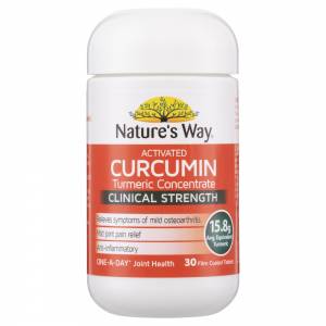 Nature's Way Activated Curcumin 30 Tablets