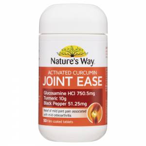 Nature's Way Activated Curcumin Joint Ease 50 Tablets