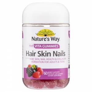 Nature's Way Adult Hair Skin Nail 60 Gummies