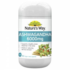 Nature's Way Ashwagandha 50 Tablets
