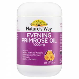 Nature's Way Evening Primrose Oil 1000mg 200 Capsules