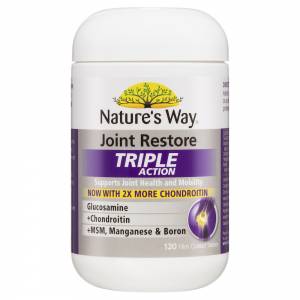 Nature's Way Joint Restore Glucosamine, Chondroitin and MSM 120 Tablets