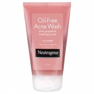 Neutrogena Oil-Free Acne Wash Pink Grapefruit 125g