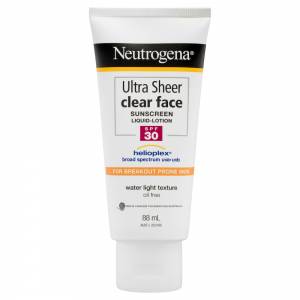 Neutrogena Ultra Sheer Clear Face Lotion SPF30 88ml