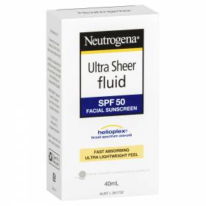 Neutrogena Ultra Sheer Fluid Sunscreen SPF50+ 40ml