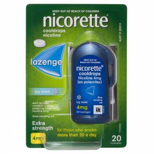 Nicorette Cool Drops Lozenge 4mg 20
