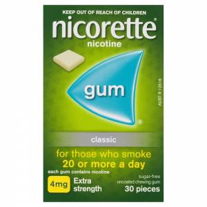 Nicorette Gum Classic 4mg 30
