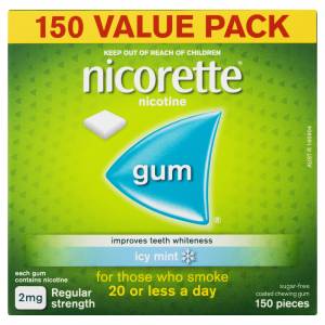 Nicorette Gum Icy Mint 2mg 150