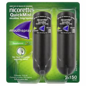 Nicorette Quick Mist Duo Spray 2x150