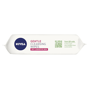 Nivea Daily Essential Biodegradable Cleansing Wipes 25