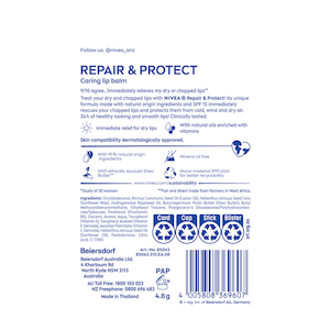 Nivea Lip Care Repair & Protect 4.8g