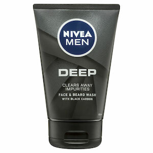 Nivea Men Face & Beard Wash Deep 100ml
