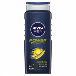 Nivea Men Power Refresh Shower Gel 500ml