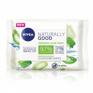 Nivea Naturally Good Face Wipes 25