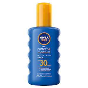 Nivea Sun Protect & Moisture Caring Sunscreen Spray SPF 30 200ml