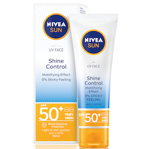 Nivea Sun SPF50+ Face Shine Control 50ml
