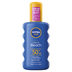 Nivea Sun Ultra Beach Sunscreen Spray SPF 50+ 200m...
