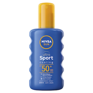 Nivea Sun Ultra Sport Cooling Sunscreen Spray SPF 50+ 200ml