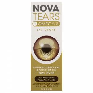Novatears Eye Drops+Omega3 3ml