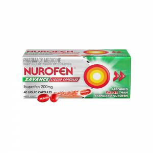 Nurofen Zavance Liquid Capsules 40