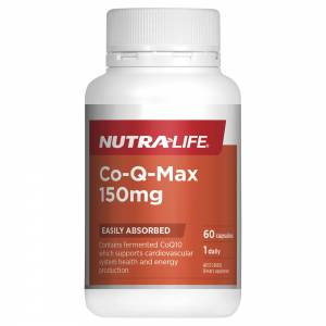 Nutra-Life Co-Q-Max 150mg Capsules 60