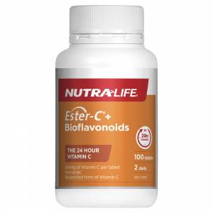 Nutra-Life Ester-C 1000mg + Bioflavonoids Tablets ...