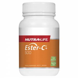 Nutra-Life Ester C+ 50mg Chewable 120 Tablets