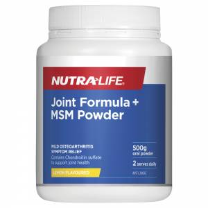 Nutra-Life Joint Food + Msm (Lemon Flavoured) 500g